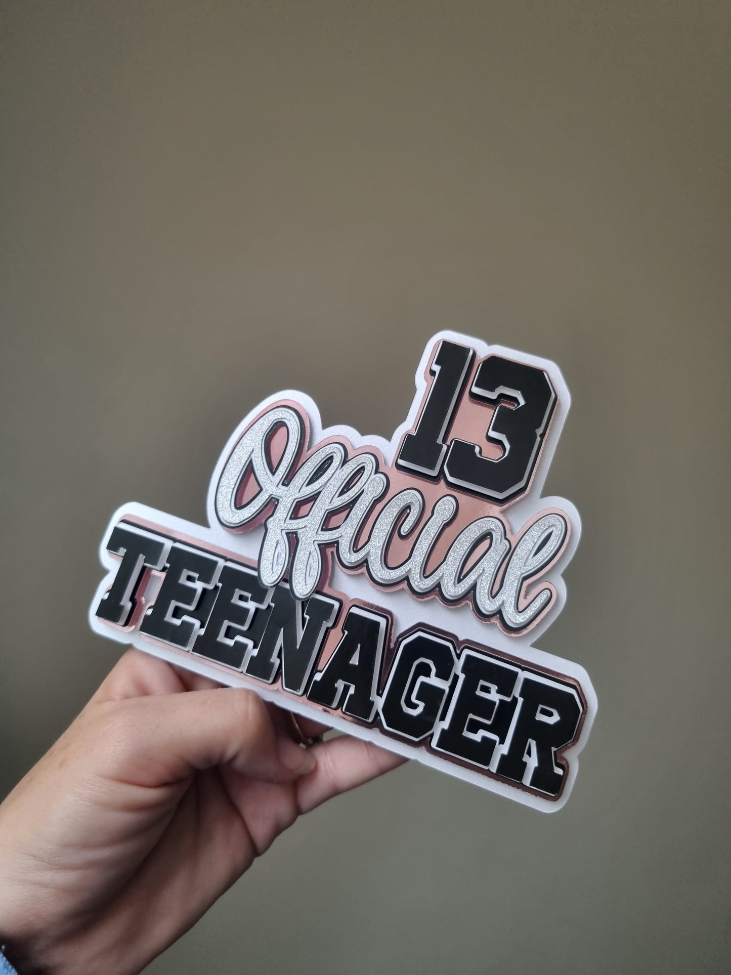 13 Official Teenager Layered Topper