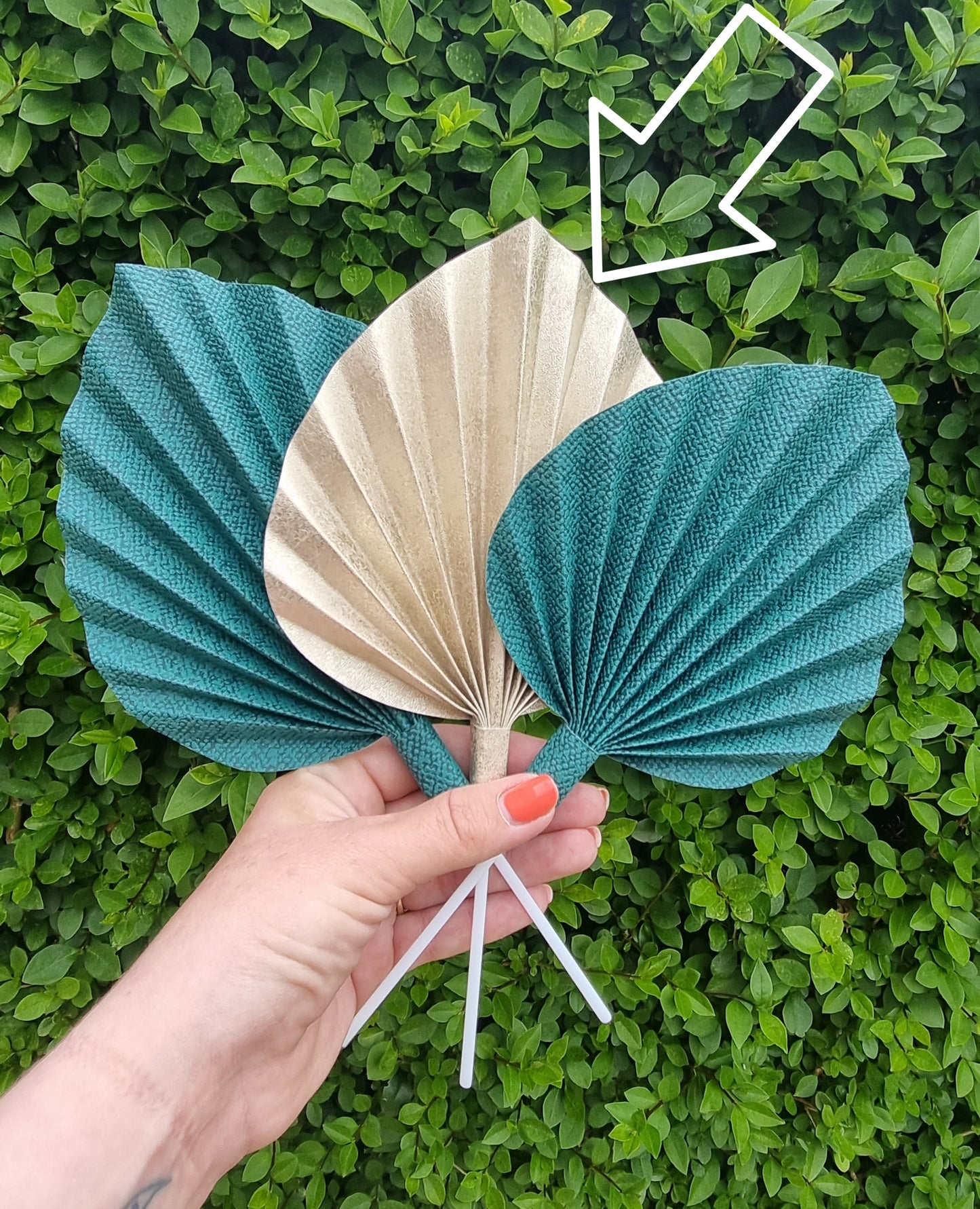 Medium palm spear  (Handmade to order)