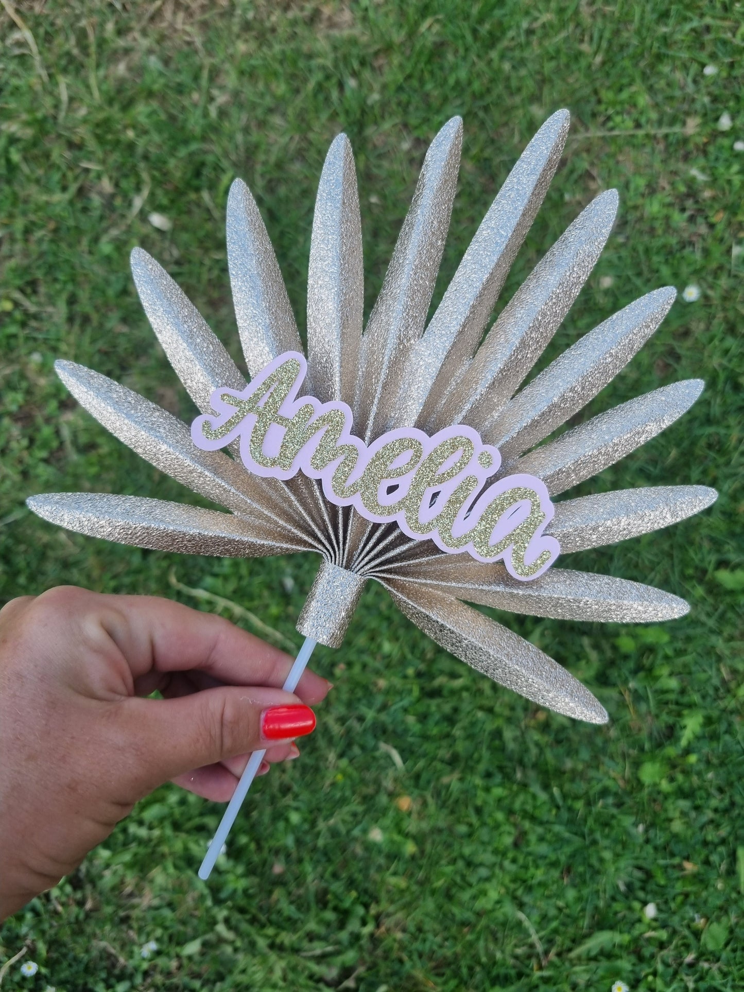 Sunpalm personalised double layer Name