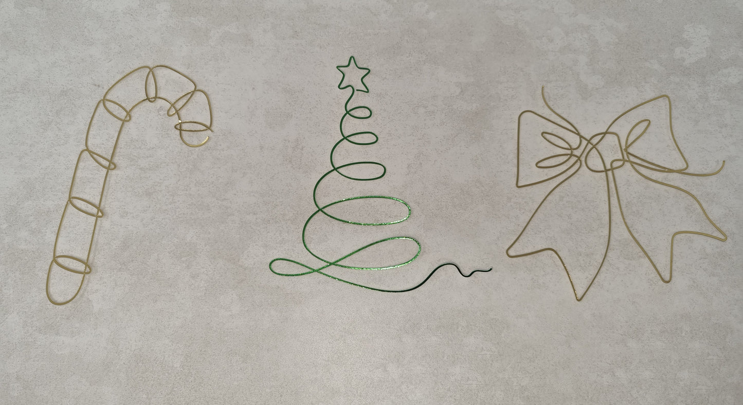 Christmas Continuous line art