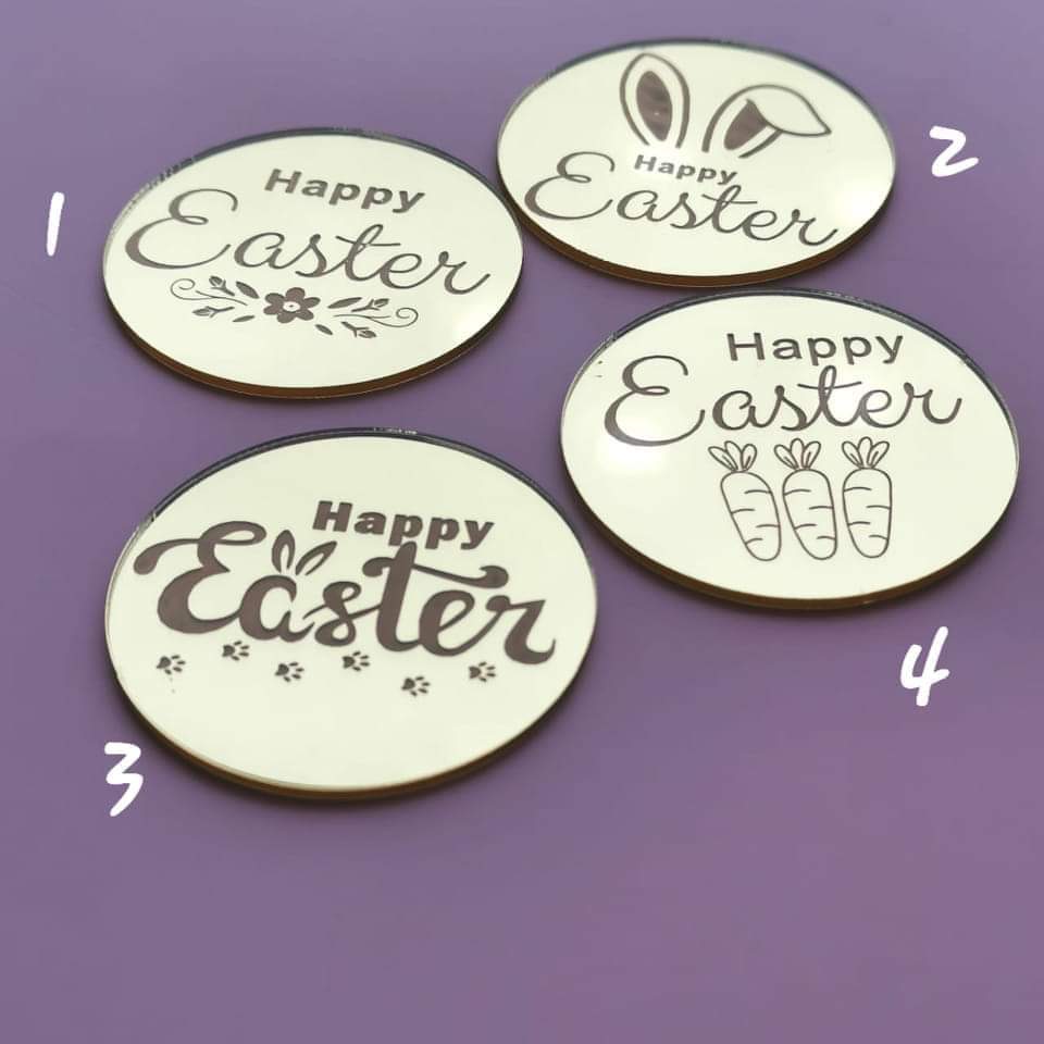 Easter Acrylic charm toppers